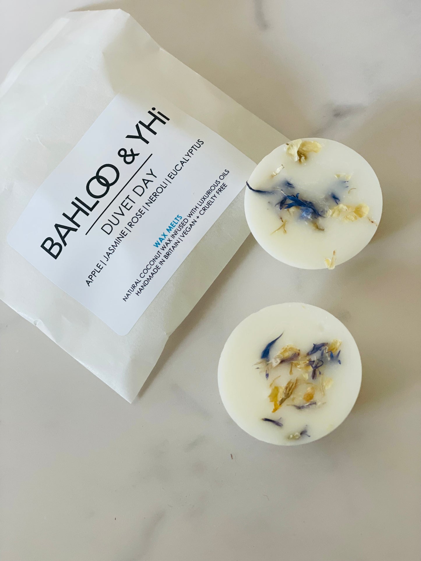 Bahloo & Yhi Duvet day wax melts 