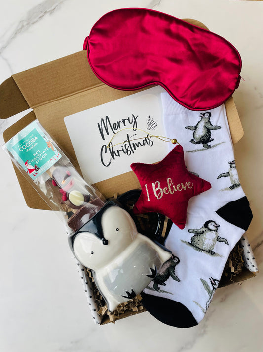 Penguin Christmas Gift Box