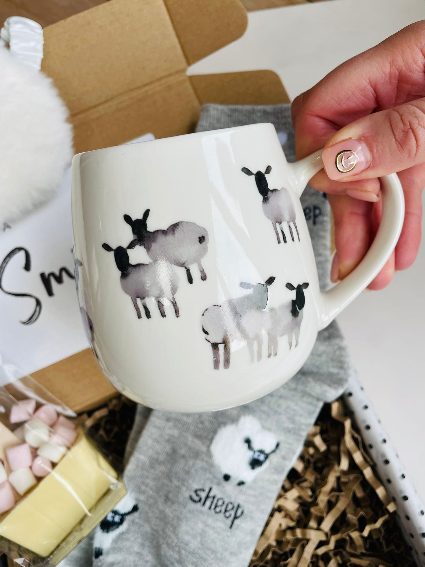 Snuggle Up Sheep Gift Box